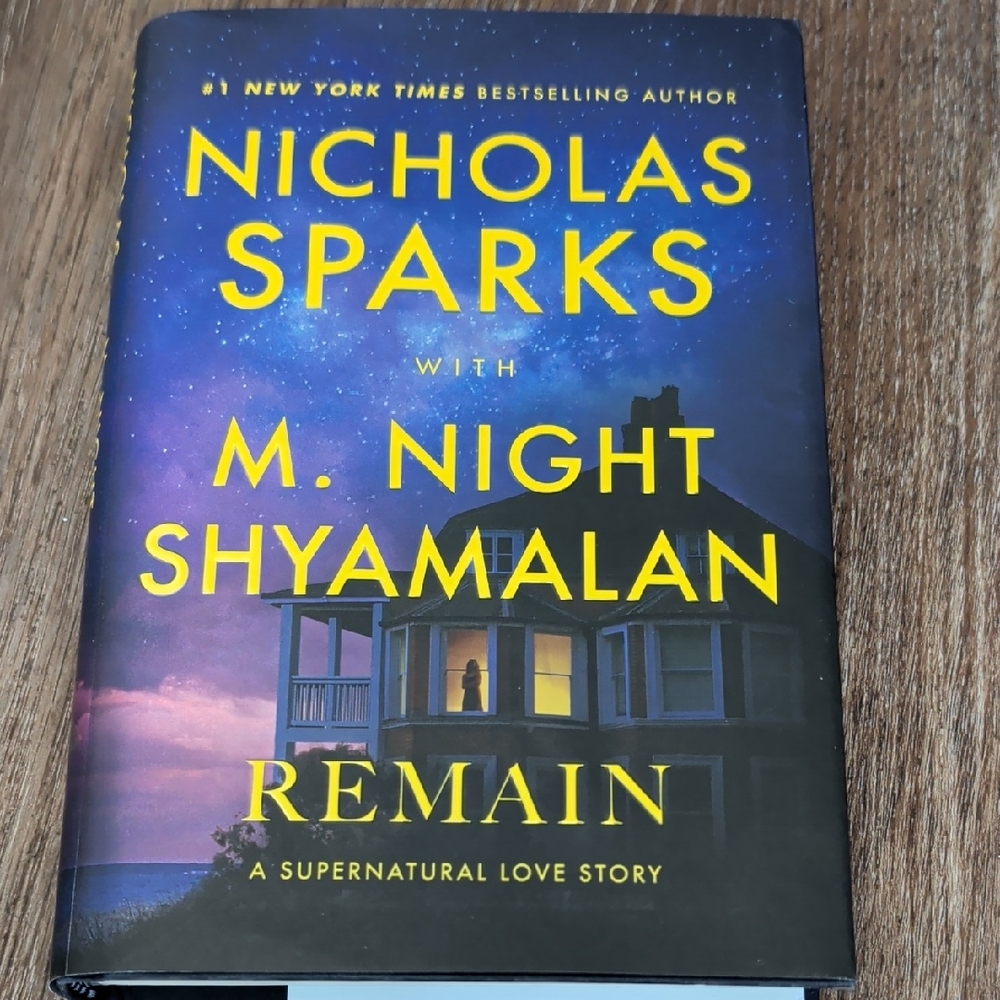 Nicholas Sparks and M. Night Shyamalan Book 'Remain'